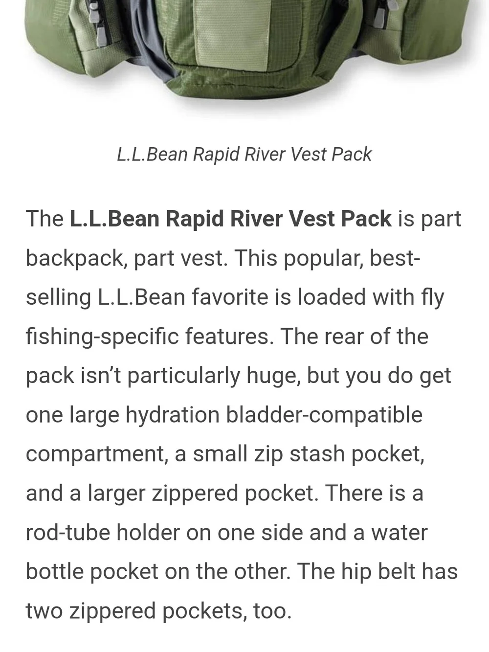 L.L. Bean llbean fly